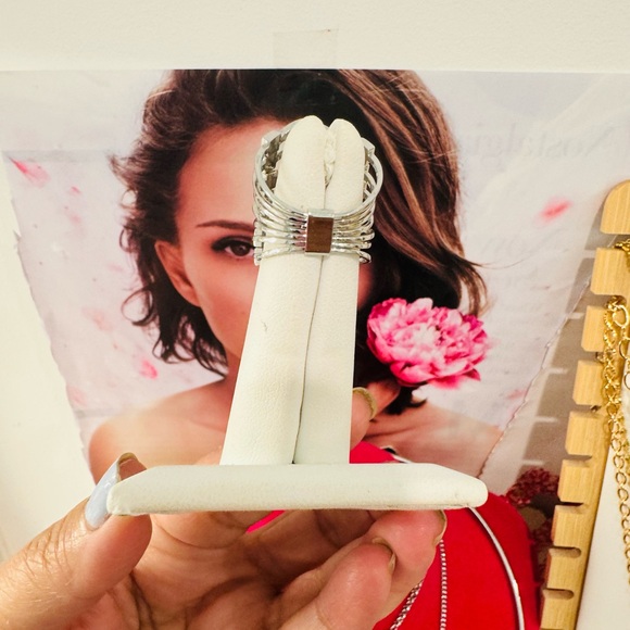 Vintage Theda Marcasite silver ring. Circa 1960’ - Picture 4 of 4